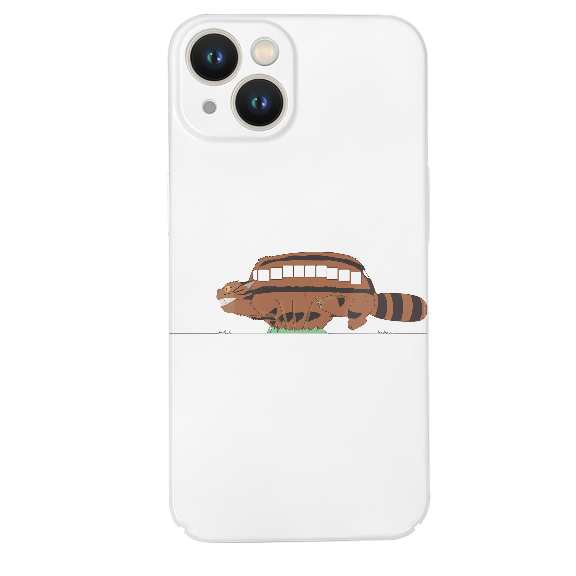 （画像用） となりのトトロ 草壁メイ 草壁サツキ My Neighbor Totoro Satsuki Kusakabe Mei Kusakabe 【iPhone 14シリーズ対応】ハードケース